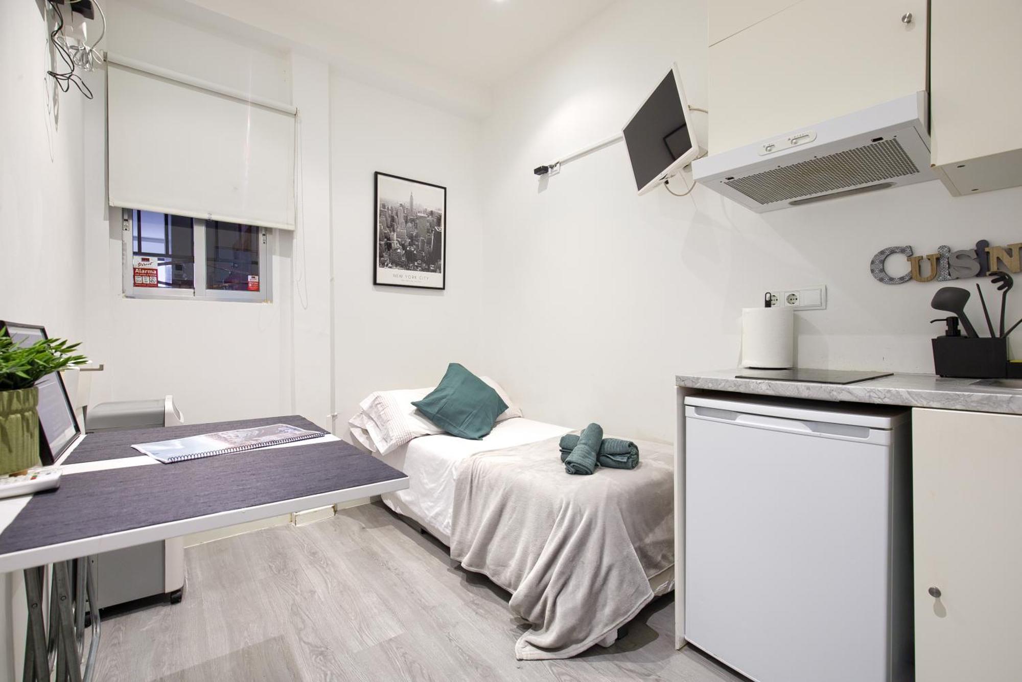Petit Estudio En Madrid , Centro, 2 Pax, Wi-Fi & Tv Exteriör bild